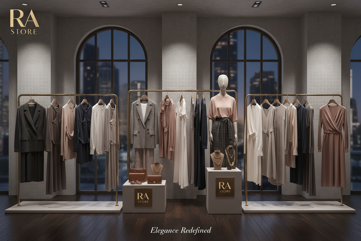 RA Store Fashion Display